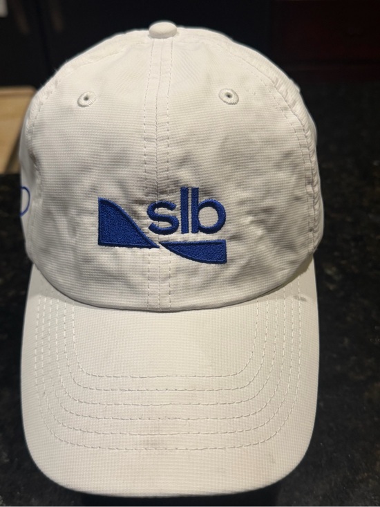 Schlumberger SLB hat white